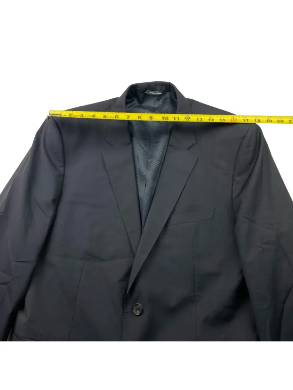 Hugo Boss Men's The James3/Sharp5 100% Wool 2-Button Blazer Navy • 44R-US | 54EU